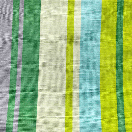 Linen-Cotton Cushion Cover: Stripe • Bianca (Small)