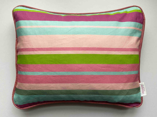 Linen-Cotton Cushion Cover: Stripe • Hermione (Small)