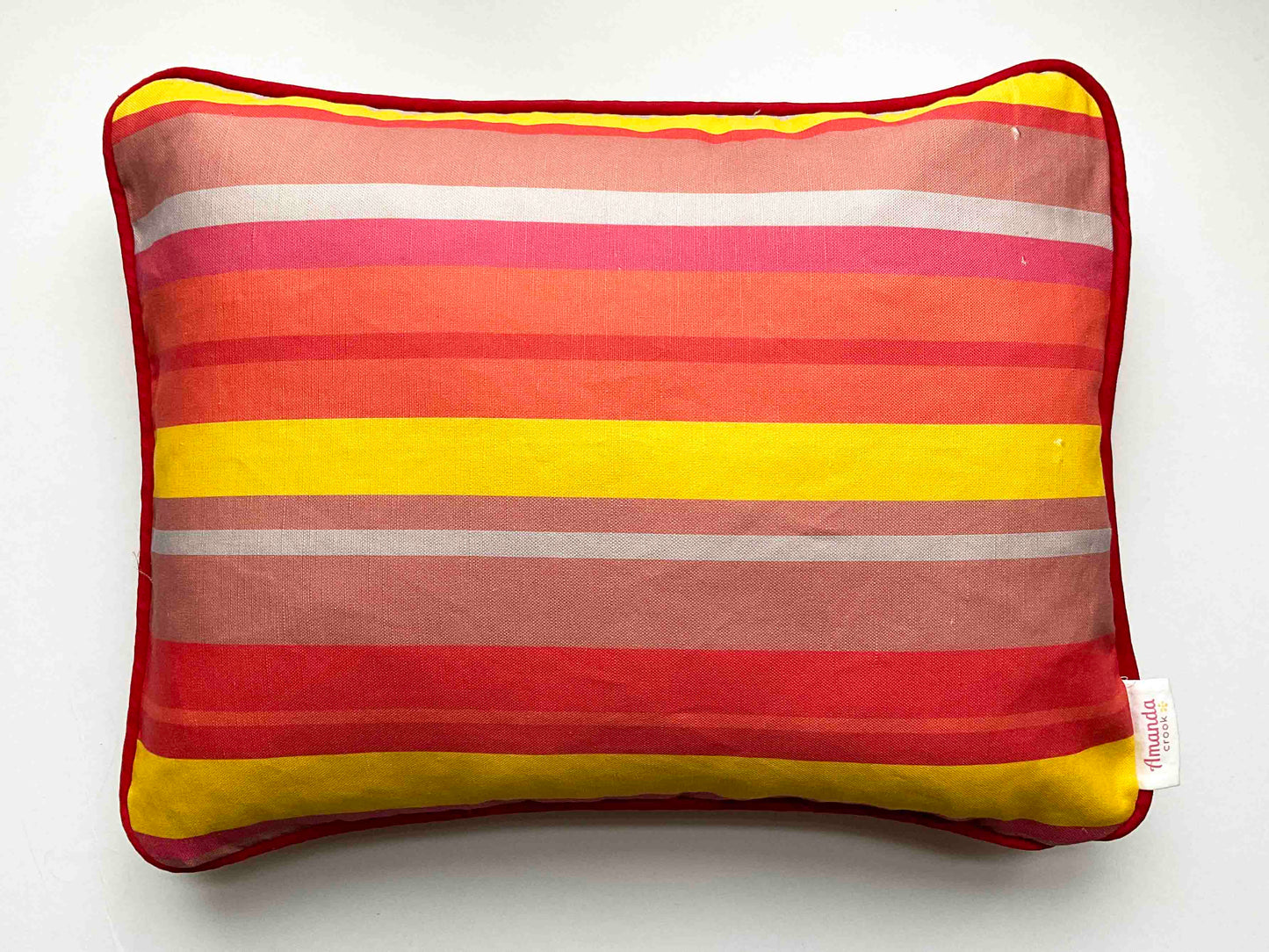 Linen-Cotton Cushion Cover: Stripe • Patience (Small)