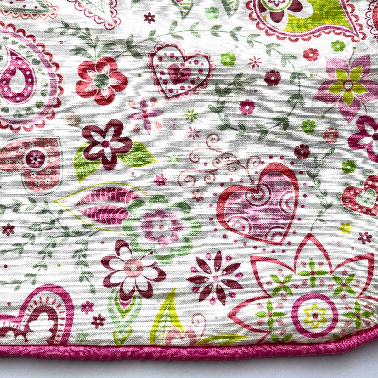 Linen-Cotton Cushion Cover: Paisley • Elsa (Small)